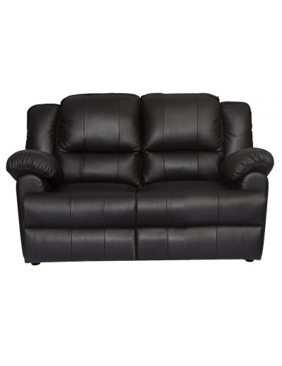 Two seater sofa-0202 LE Black